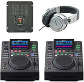 2x Gemini MDJ-600 & Citronic Mixer DJ Mixing Paket 3
